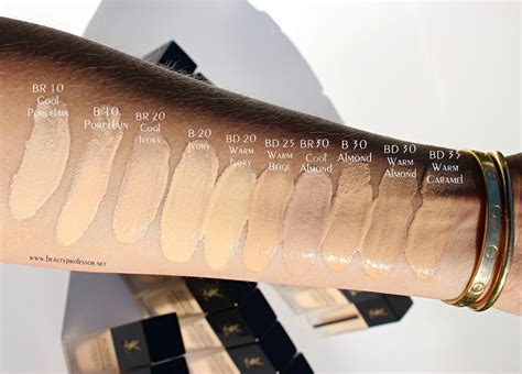 ysl all hours foundation swatches bd25|YSL all hours foundation shades.